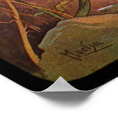 Alphonse Mucha Ete Summer Poster (Hoek)