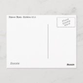 Alphonse Mucha - Exposition 1913 Carte postale (Dos)