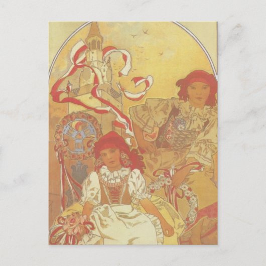 Alphonse Mucha - Exposition 1913 Carte postale (Devant)