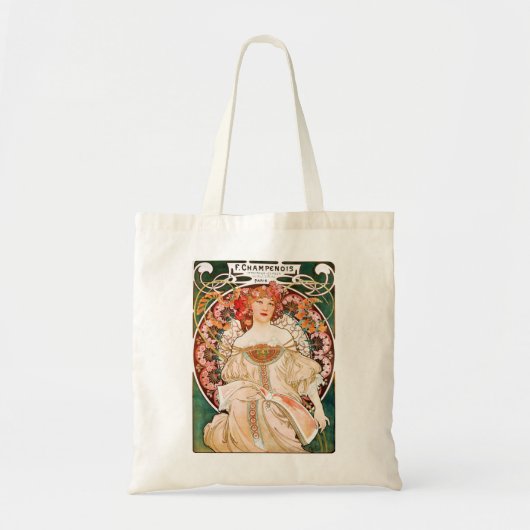 Alphonse Mucha F. Champenois Canvas tas (Voorkant)