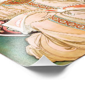 Alphonse Mucha F. Champenois Print Foto Afdruk (Hoek)