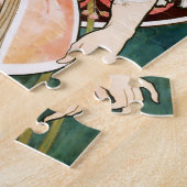 Alphonse Mucha F. Champenois Puzzle Legpuzzel (Zijkant)