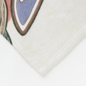 Alphonse Mucha Fleece Deken (Hoek)