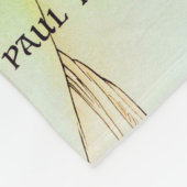 Alphonse Mucha Fleece Deken (Hoek)