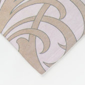 Alphonse Mucha Fleece Deken (Hoek)