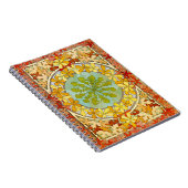 Alphonse Mucha Floral Notitieboek (Rechterzijde)