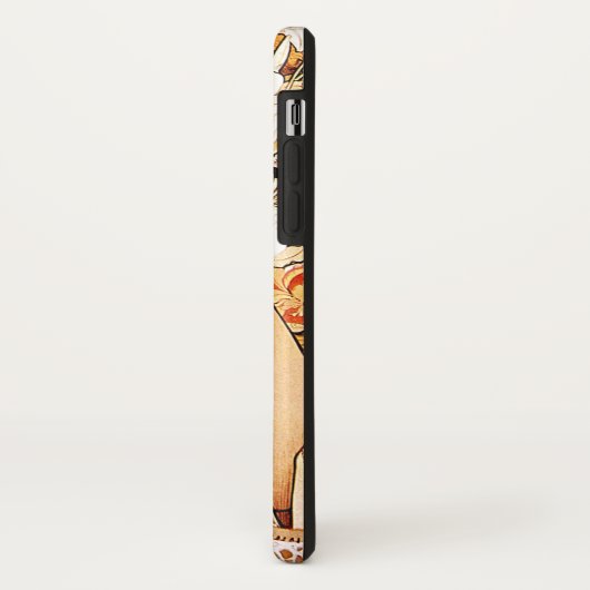 Alphonse Mucha Flower Case-Mate iPhone Case (Achterkant/links)
