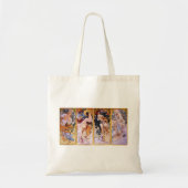 Alphonse Mucha Four Seasons Canvas tas (Voorkant)
