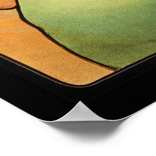 Alphonse Mucha Fruit Poster (Coin)