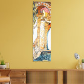 Alphonse Mucha Gismonda Canvas Poster (Insitu (Woonkamer))