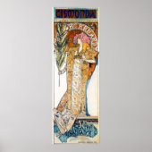 Alphonse Mucha Gismonda Poster (Voorkant)