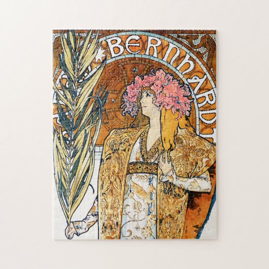 Alphonse Mucha Gismonda Puzzle Legpuzzel (Verticaal)
