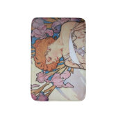  alphonse Mucha goddess Art nouveau Badmat (Voorkant Verticaal)