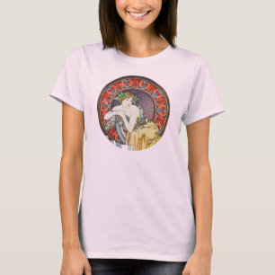 Alphonse Mucha Goddess T-shirt