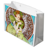 Alphonse Mucha Groot Cadeauzakje (Achterkant Gekanteld)