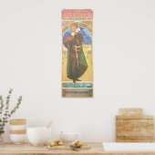 Alphonse Mucha. Hamlet 1899 Poster (Keuken)