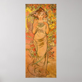 Alphonse Mucha Het Poster Roos