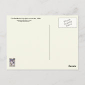 Alphonse Mucha illustratie: De Beatitudes Briefkaart (Achterkant)