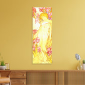Alphonse Mucha Iris Canvas Poster Afdruk (Insitu (Woonkamer))