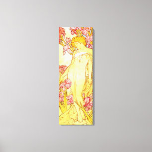Alphonse Mucha Iris Canvas Poster Afdruk