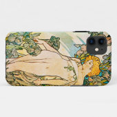 Alphonse Mucha - Iris WB Case-Mate iPhone Case (Achterkant (horizontaal))