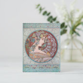 Alphonse Mucha Ivy Art Briefkaarten (Staand voorkant)