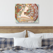 Alphonse Mucha - Ivy Canvas Afdruk (Insitu (Slaapkamer))