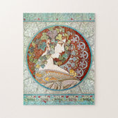 Alphonse Mucha Ivy Legpuzzel (Verticaal)