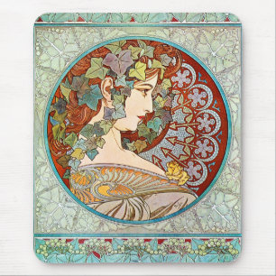 Alphonse Mucha Ivy Muismat