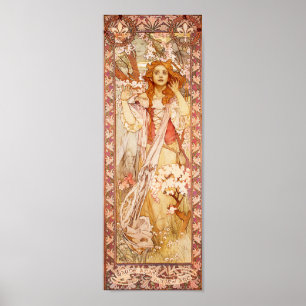 Alphonse Mucha Joan van Arc Poster
