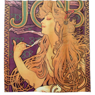 Alphonse Mucha - Job Douchegordijn