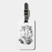 Alphonse Mucha JOB ISOGS Bagagelabel (Voorkant verticaal)