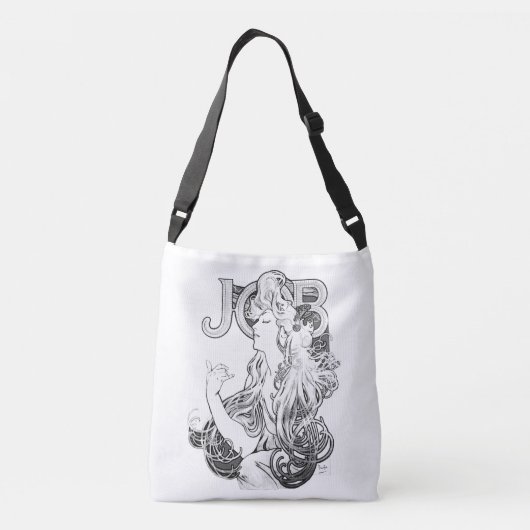 Alphonse Mucha JOB ISOGS Crossbody Tas (Achterkant)