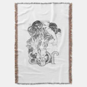 Alphonse Mucha JOB ISOGS Deken (Voorkant Verticaal)