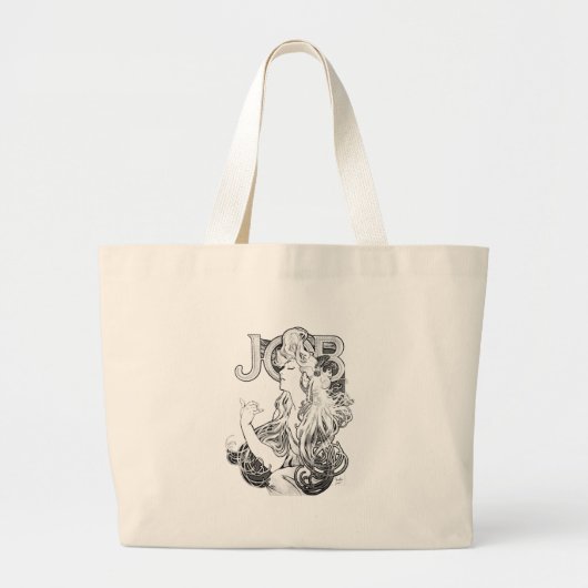 Alphonse Mucha JOB ISOGS Grote Tote Bag (Voorkant)