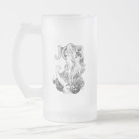 Alphonse Mucha JOB ISOGS Matglas Bierpul (Links)