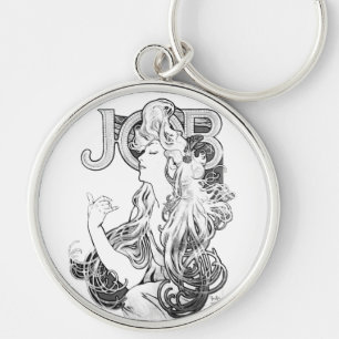 Alphonse Mucha JOB ISOGS Sleutelhanger