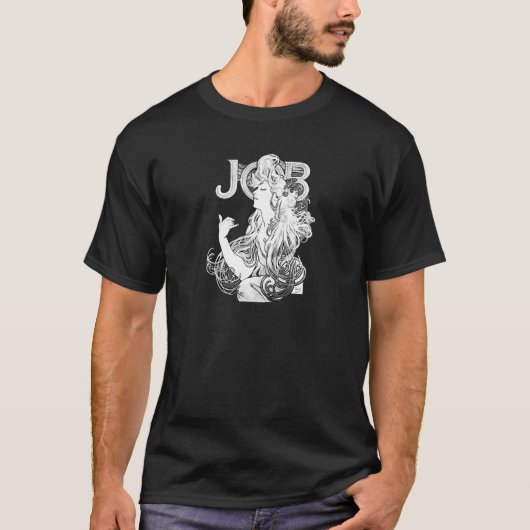 Alphonse Mucha JOB ISOGS T-shirt (Voorkant)