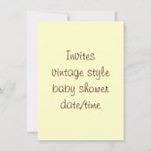 Alphonse Mucha Kaart (Achterkant)