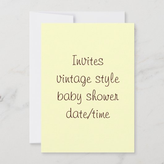 Alphonse Mucha Kaart (Achterkant)