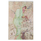 Alphonse Mucha Kalender 2025 (Jan 2027)