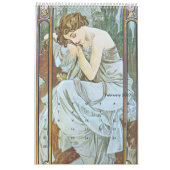 Alphonse Mucha Kalender 2025 (Feb 2027)