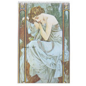 Alphonse Mucha Kalender 2025 (Feb 2027)
