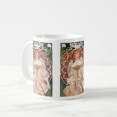 Alphonse Mucha Koffiemok (Voorkant links)