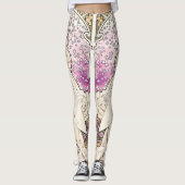 Alphonse Mucha La Dame 1896 Art  Leggings (Voorkant)