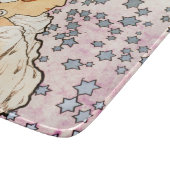 Alphonse Mucha La Dame 1896 Art  Snijplank (Hoek)