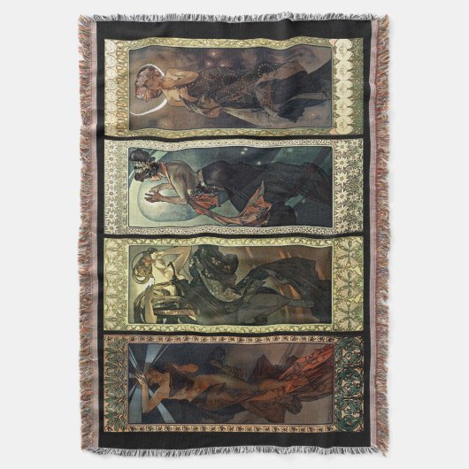 Alphonse Mucha la lune et les couvertures (devant Vertical)
