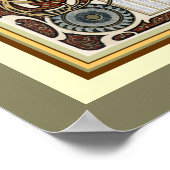 Alphonse Mucha "La Plume" Poster 16 x 20 (Hoek)