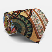 Alphonse Mucha La Plume Zodiac Art  Stropdas (Opgerold)