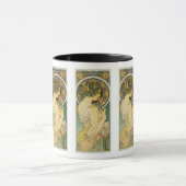 Alphonse Mucha ~ La Primevere Mug (Centre)